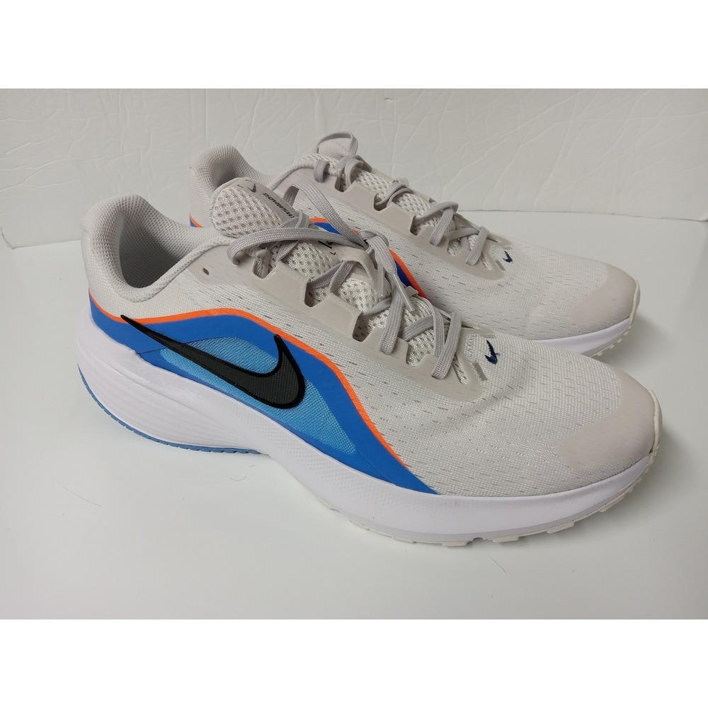 Nike Downshifter 14 Men 13 White Blue Orange IB1895 004
